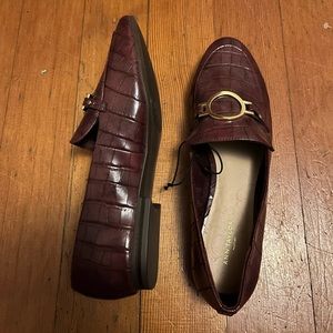 Maroon, Ann Taylor Loafers